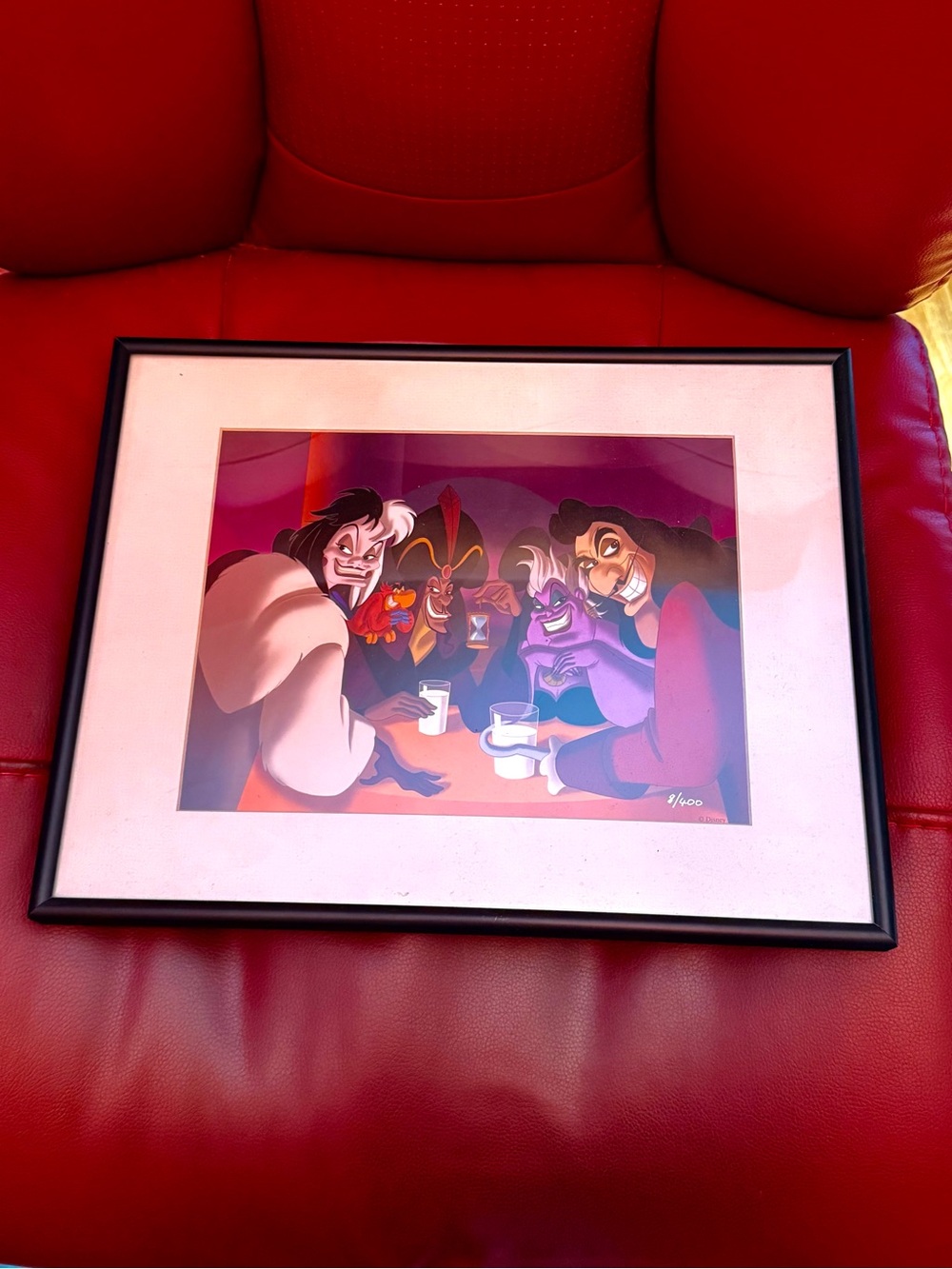 Disney’s Mickey’s House of Mouse Villains Framed Lithograph 8/400
